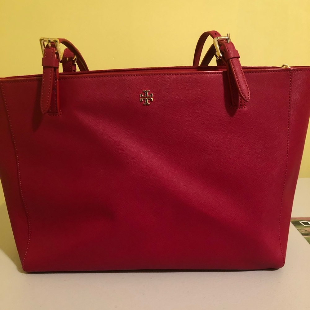 Tory Burch York Large Saffiano Tote